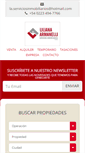 Mobile Screenshot of laserviciosinmobiliarios.com